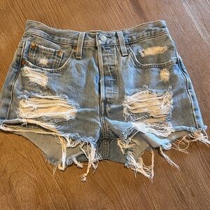 Levi’s 501 denim shorts